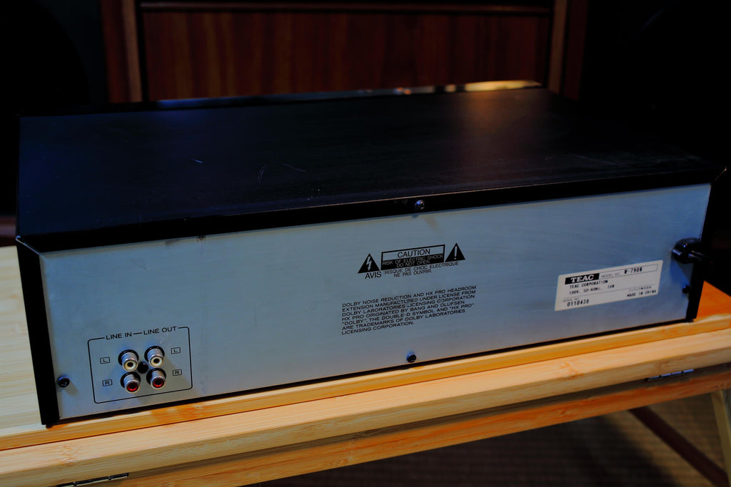 TEAC W-790R Double Cassette Deck – Fully Working Stereo Tape Recorder –