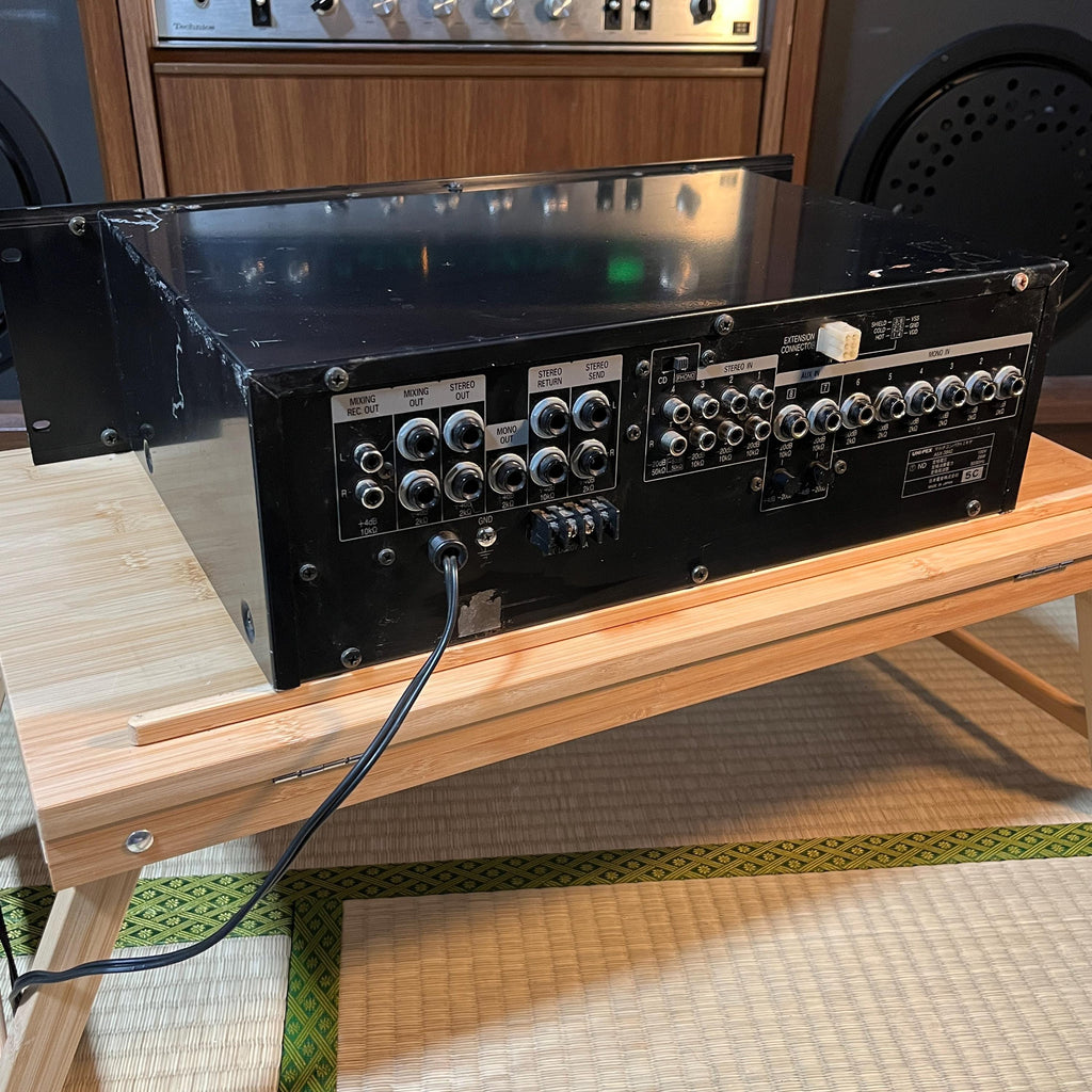 APA Unipex ASX-3842 Analog Audio Mixer | Vintage Japanese PA Mixer | Works