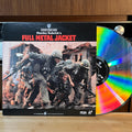 Full Metal Jacket LaserDisc Japan Pressing | Stanley Kubrick Film | Vintage LaserDisc with Insert