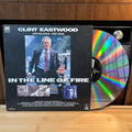 In the Line of Fire LaserDisc | Japan Release | English Audio Japanese Subtitles | Cover & Insert