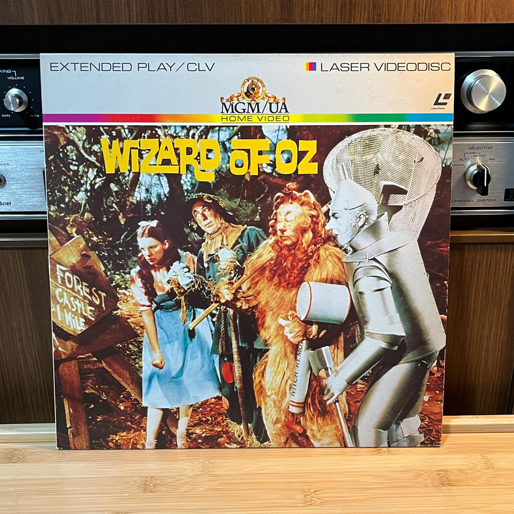 The Wizard of Oz LaserDisc | Japan Release | English Audio | Cover & Insert