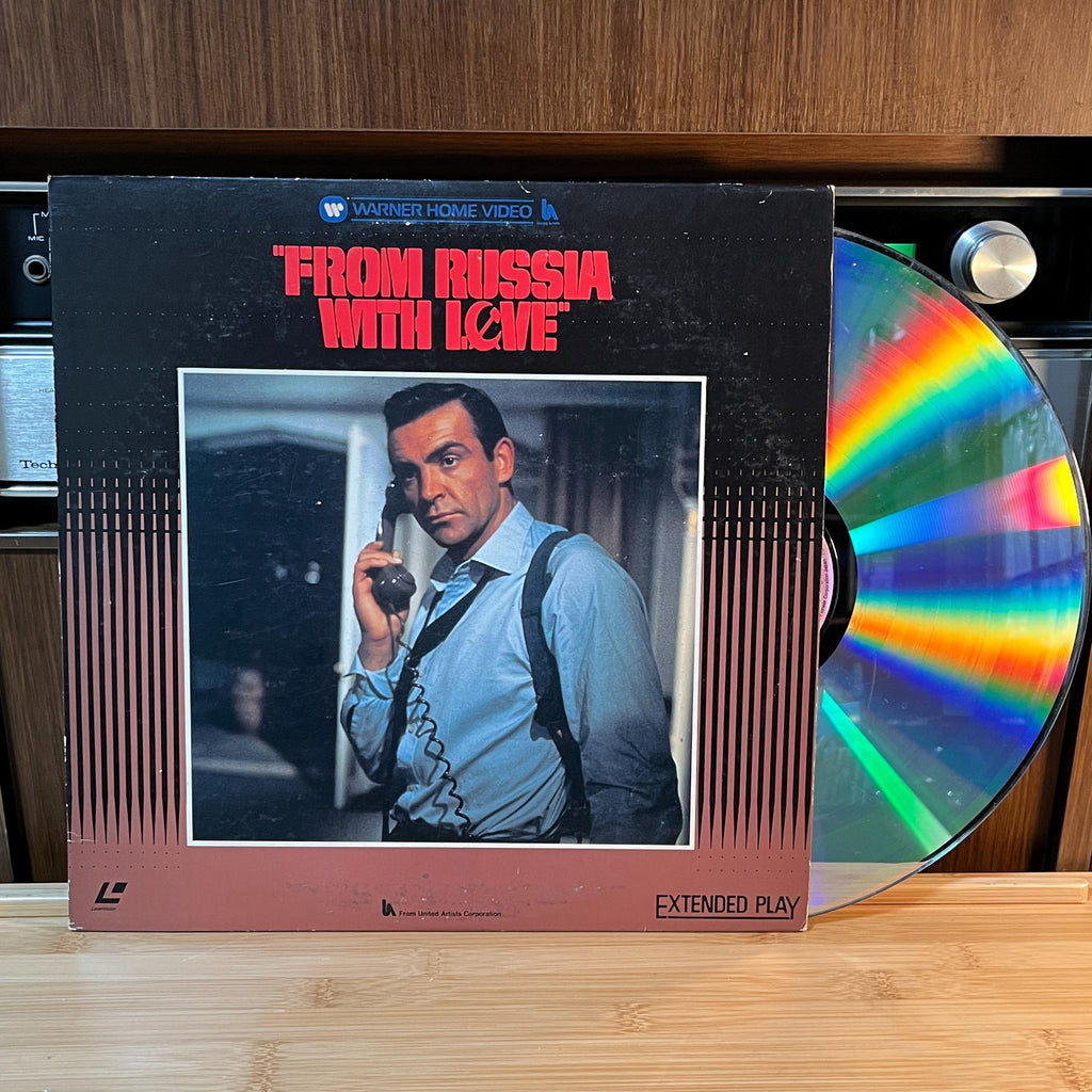 From Russia with Love LaserDisc | Japan Release | English Audio Japanese Subtitles | Cover & Insert