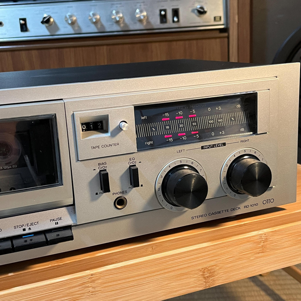 Otto RD-1010 by Sanyo Vintage Cassette Deck | Cleaned & Restored | Fully Working
