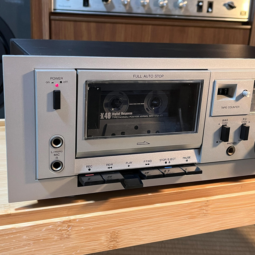 Otto RD-1010 by Sanyo Vintage Cassette Deck | Cleaned & Restored | Fully Working