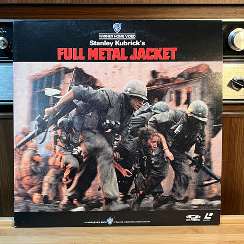 Full Metal Jacket LaserDisc Japan Pressing | Stanley Kubrick Film | Vintage LaserDisc with Insert