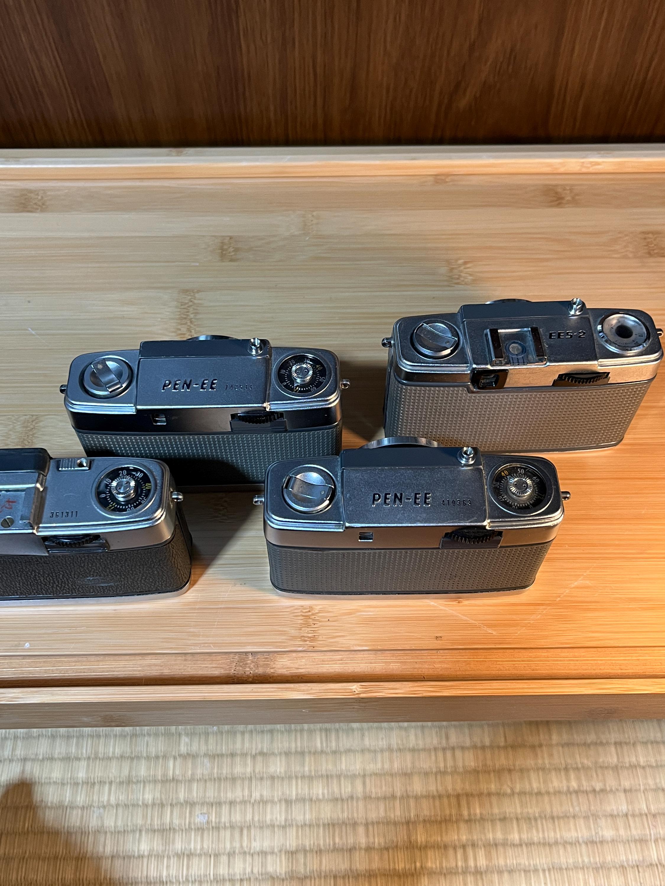 Olympus PEN Film Camera Lot Vintage Half Frame Cameras | For Parts or Repair