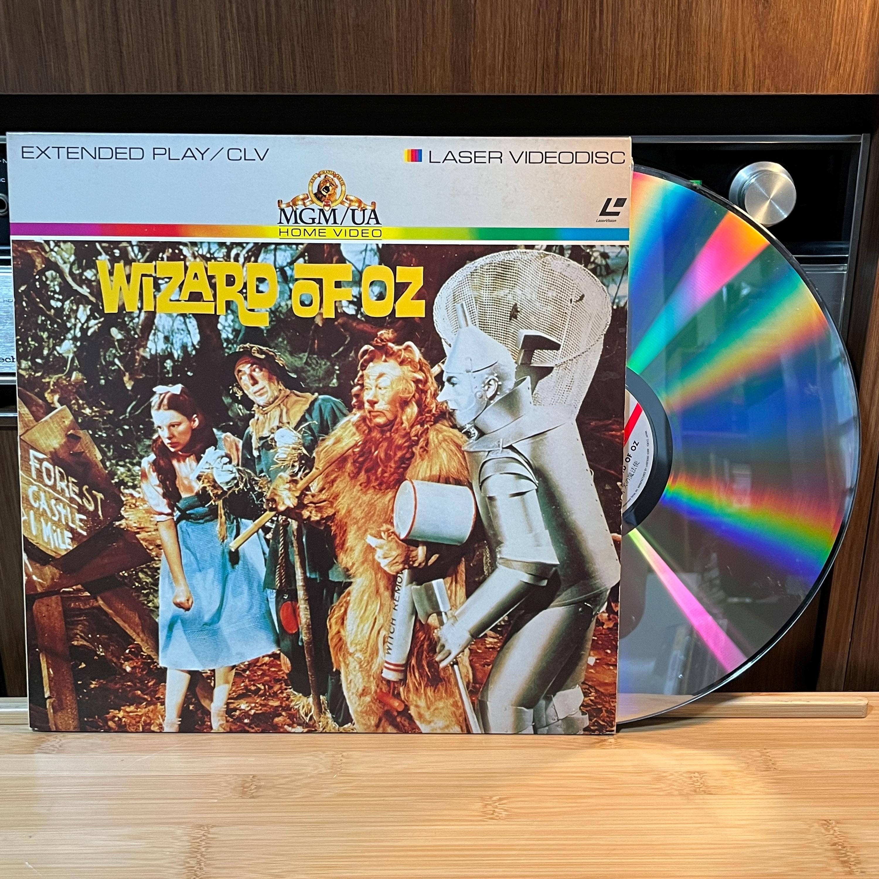 The Wizard of Oz LaserDisc | Japan Release | English Audio | Cover & Insert