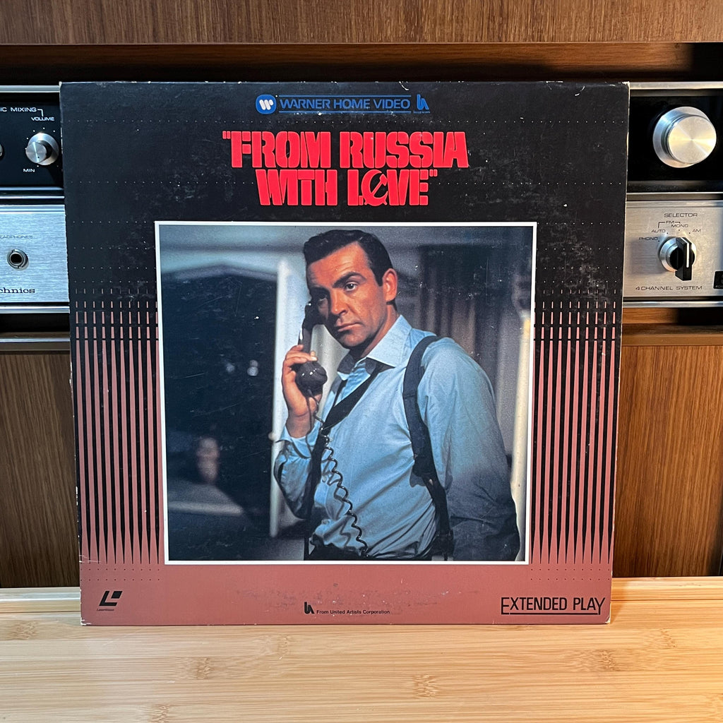 From Russia with Love LaserDisc | Japan Release | English Audio Japanese Subtitles | Cover & Insert