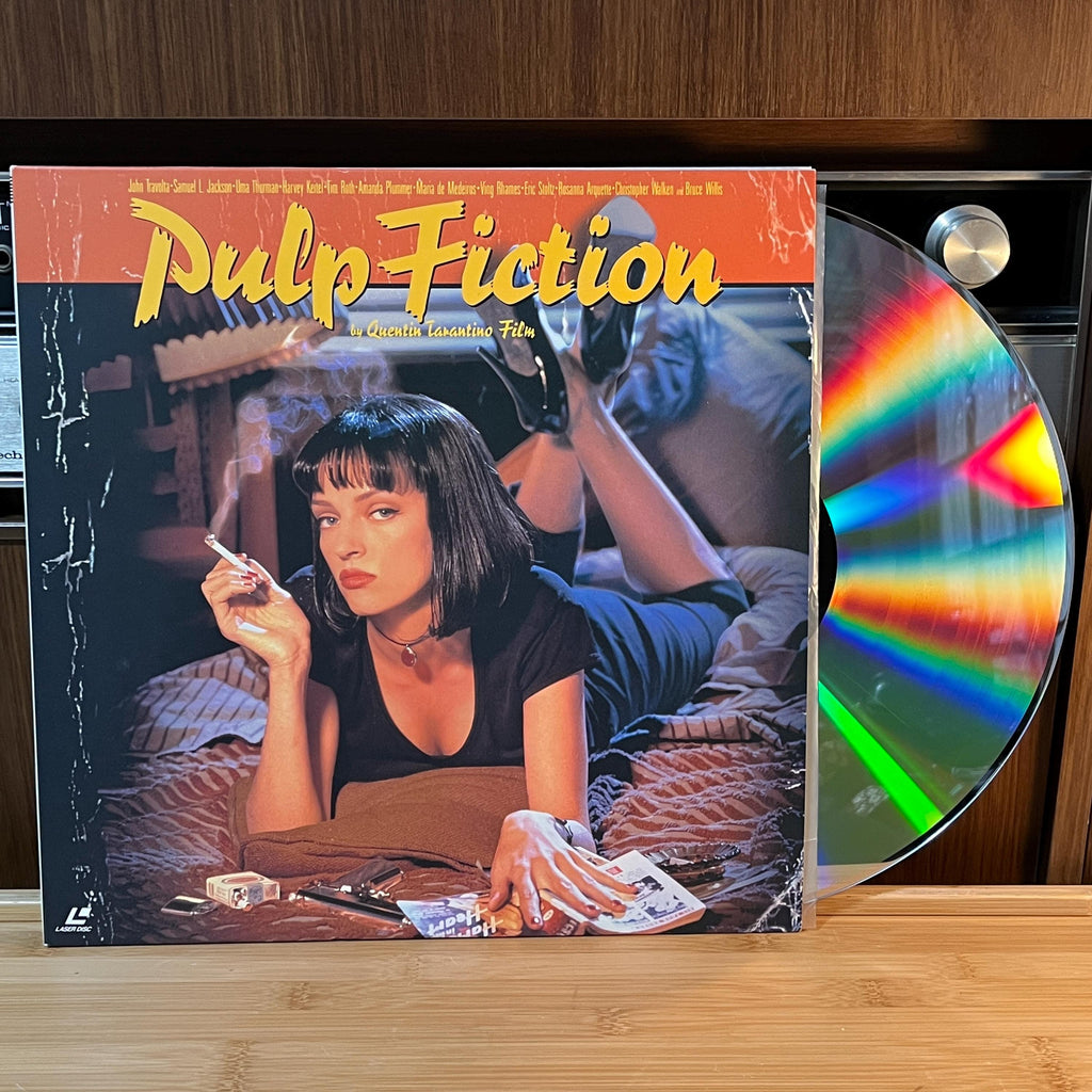 Pulp Fiction LaserDisc | Japan Release | English Audio | Cover Included | Very Good