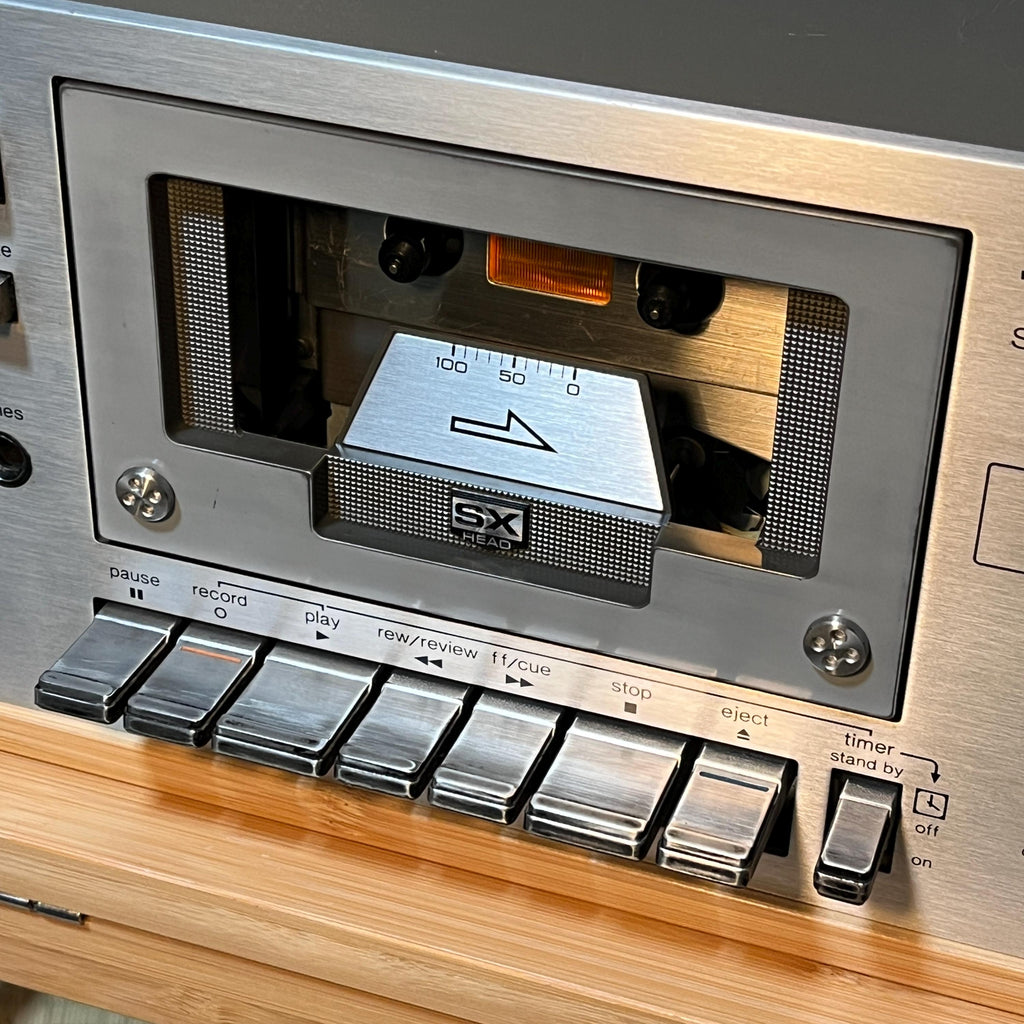 Technics RS-M33G Cassette Deck | Vintage Hi-Fi Tape Deck | Cleaned & Restored