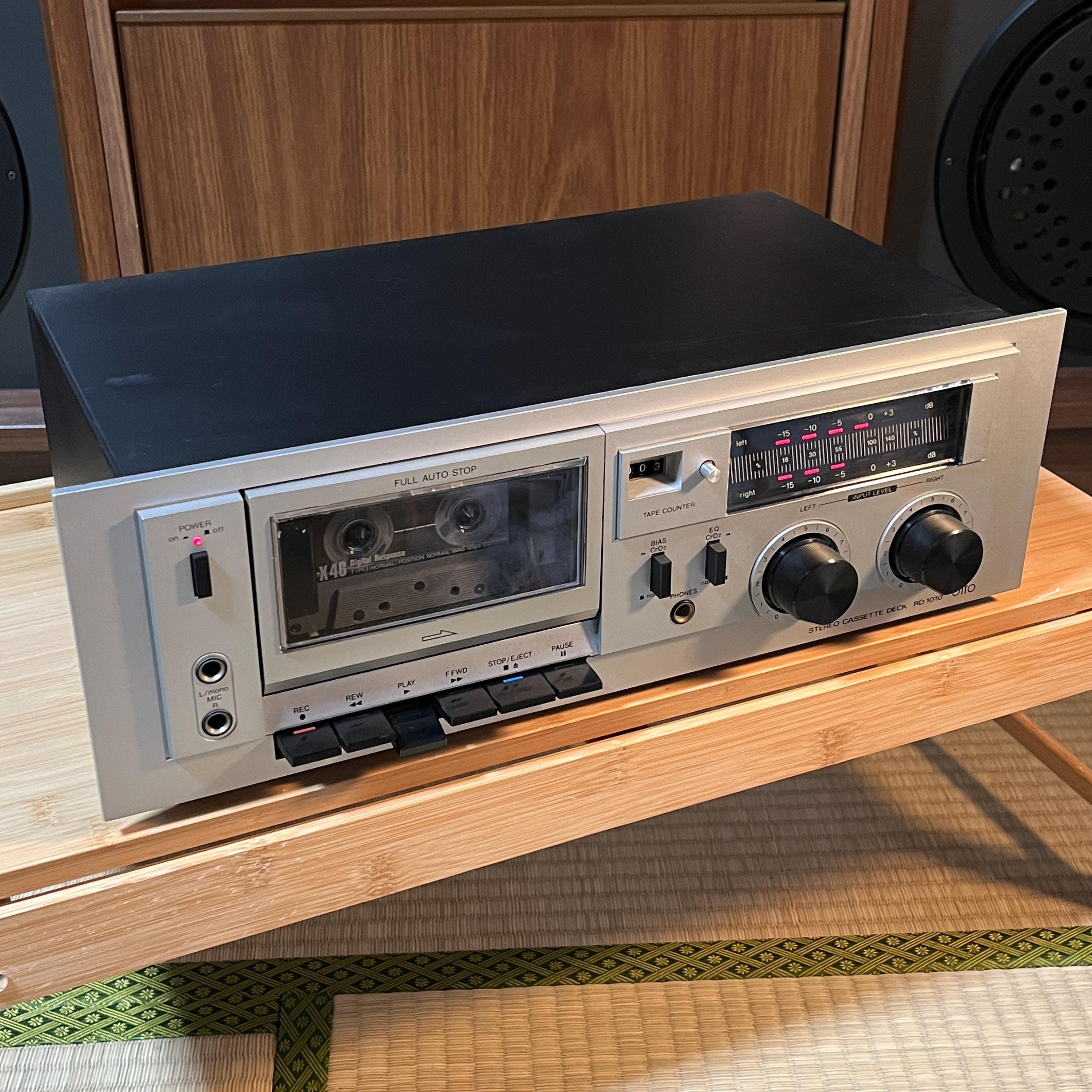 Otto RD-1010 by Sanyo Vintage Cassette Deck | Cleaned & Restored | Fully Working