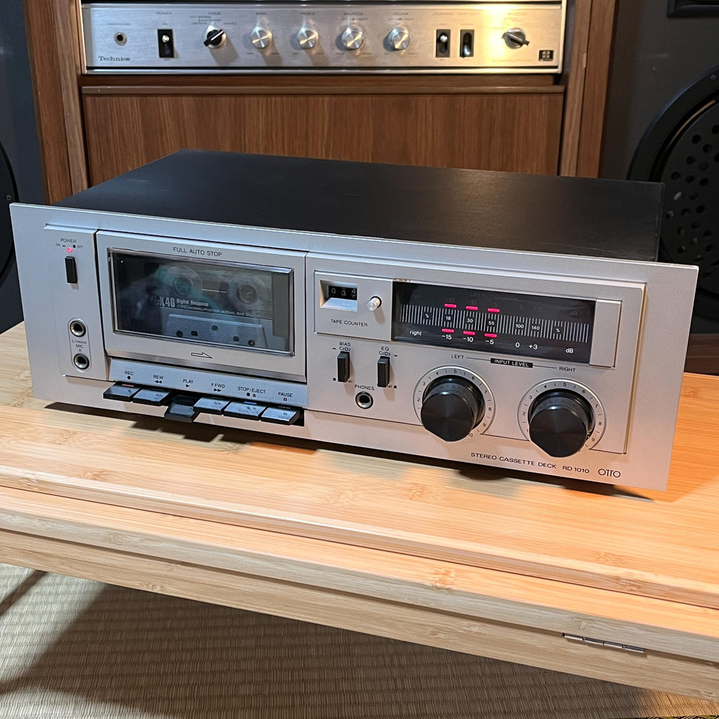 Otto RD-1010 by Sanyo Vintage Cassette Deck | Cleaned & Restored | Fully Working