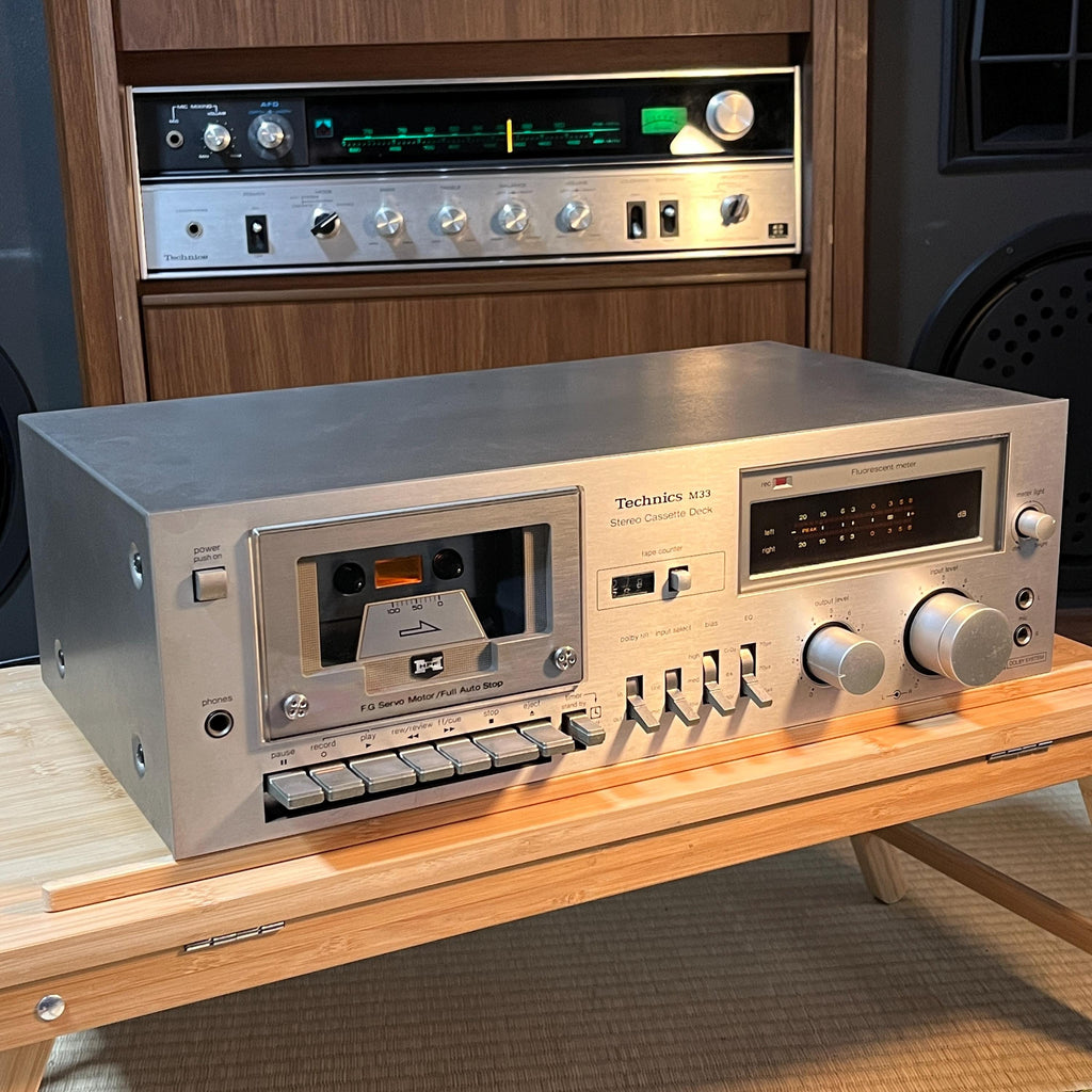Technics RS-M33 Cassette Deck | Vintage 1979 HiFi Tape Deck | Dolby B | Working