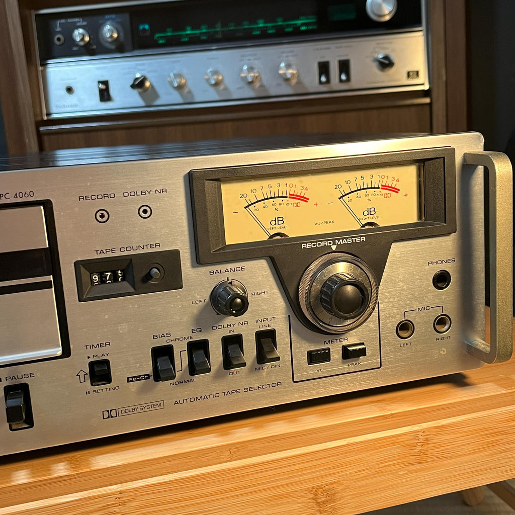 Aurex PC-4060 Cassette Deck | Vintage 1976 Toshiba HiFi | For Repair