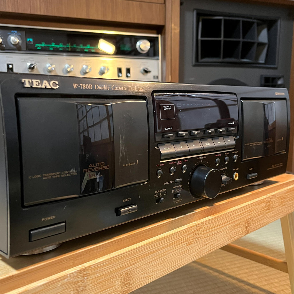 TEAC W-780R Double Cassette Deck | Auto Reverse | Dolby B/C HX Pro | Working