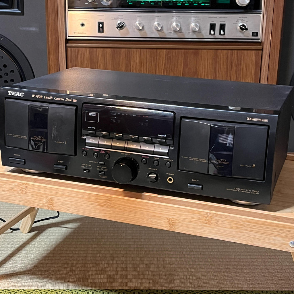 TEAC W-780R Double Cassette Deck | Auto Reverse | Dolby B/C HX Pro | Working