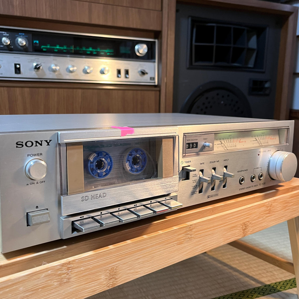 Sony TC-K22 Cassette Deck | Playback Works | Door Issue | AS-IS