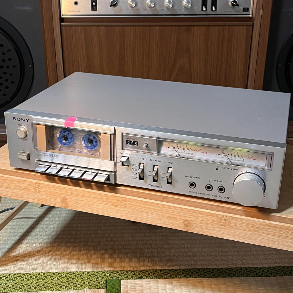 Sony TC-K22 Cassette Deck | Playback Works | Door Issue | AS-IS