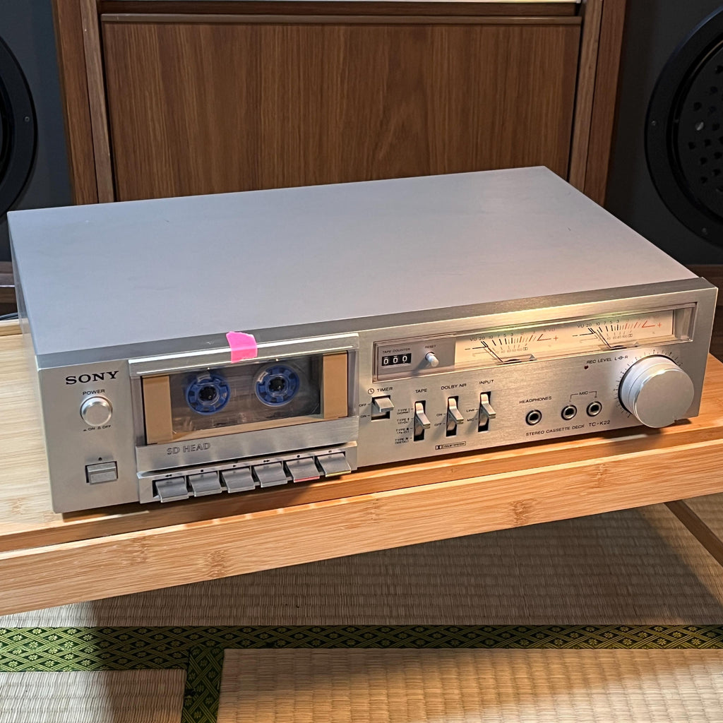 Sony TC-K22 Cassette Deck | Playback Works | Door Issue | AS-IS