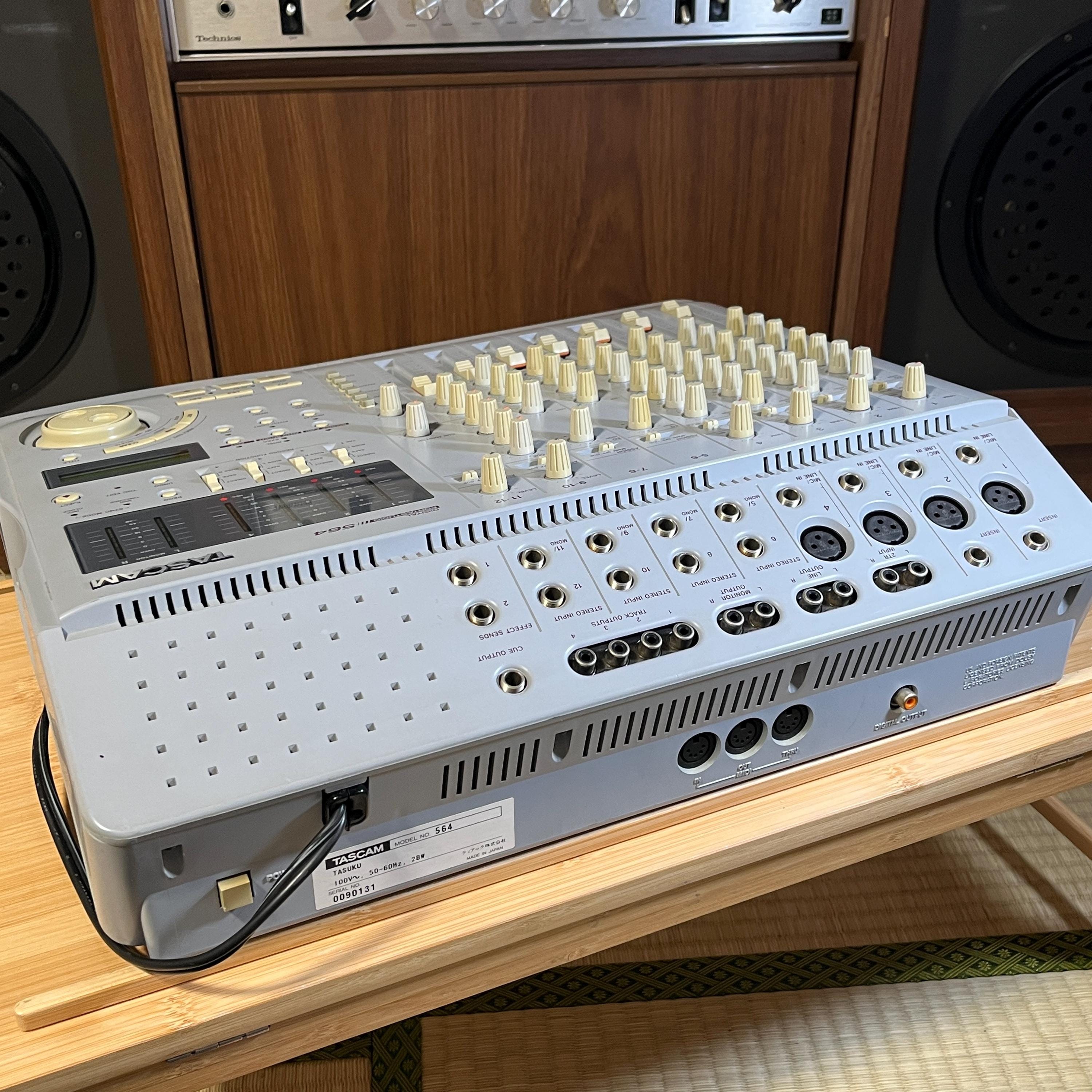 TASCAM Portastudio 564 Digital Multitrack Recorder | MD Recorder / Audio Mixer | Powers On