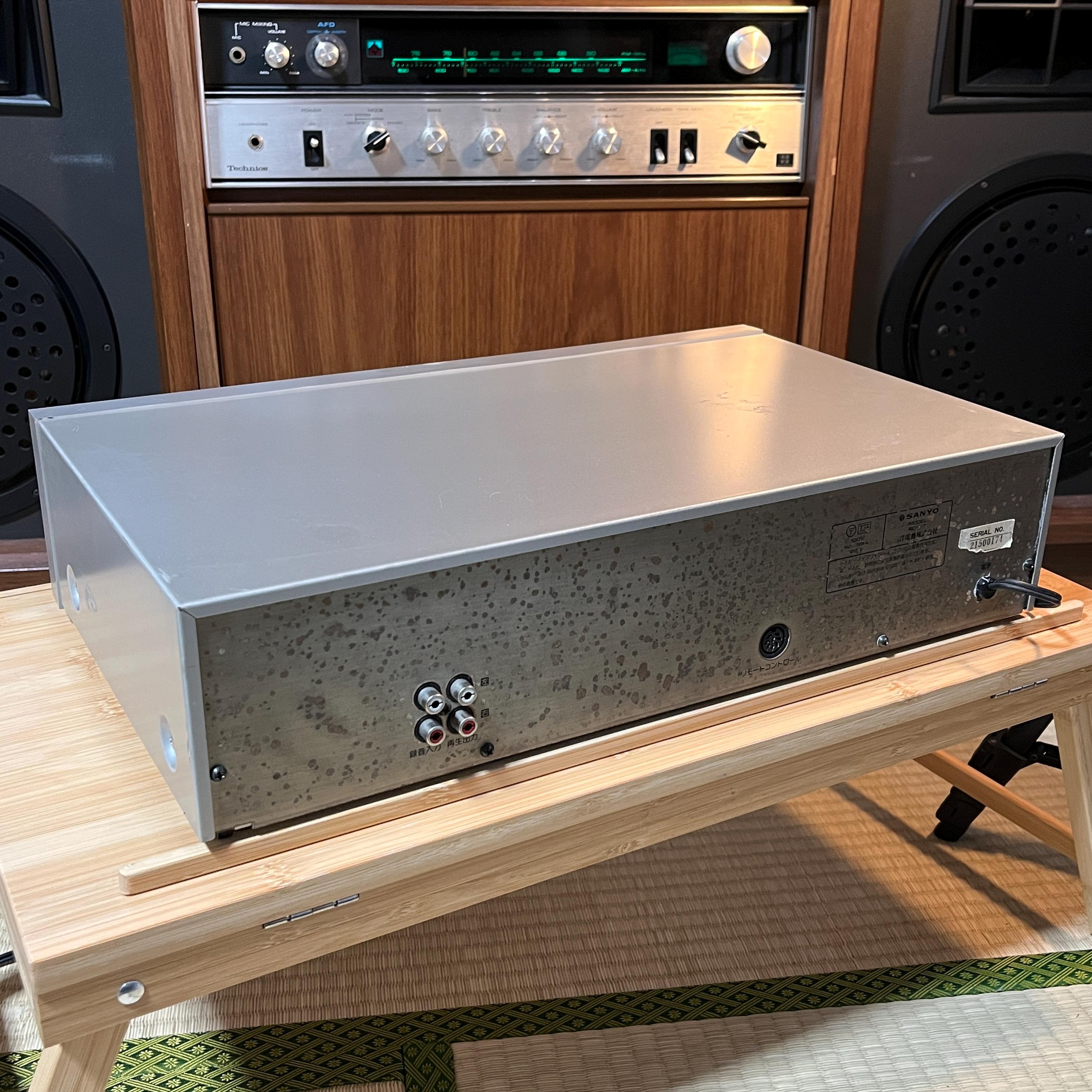 OTTO RD-V7 Cassette Deck | Vintage Sanyo HiFi Tape Deck | Retro Design | Working Condition
