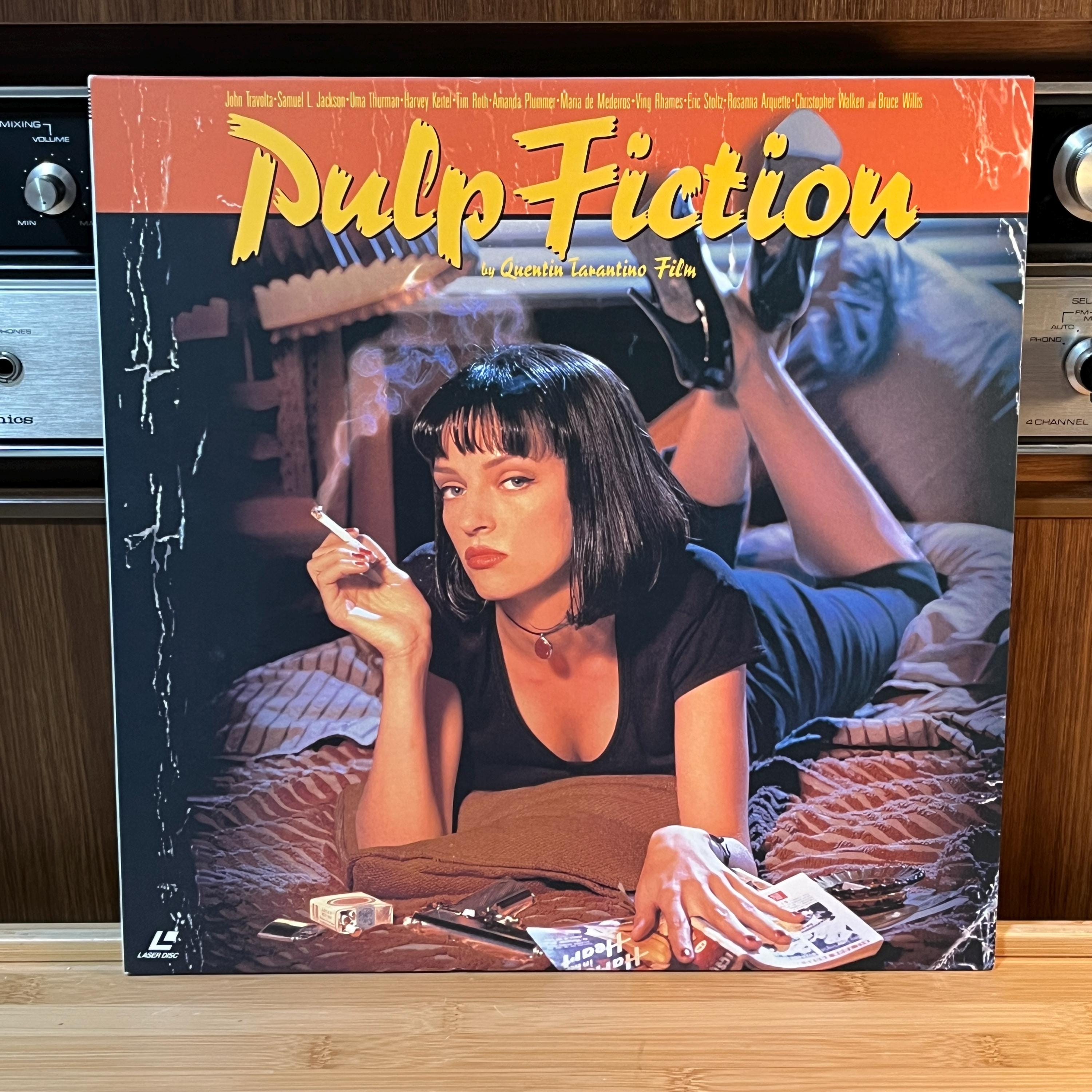 Pulp Fiction LaserDisc | Japan Release | English Audio | Cover Included | Very Good