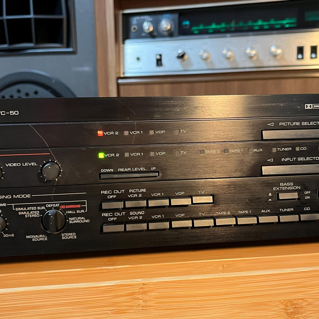 Yamaha AVC-50 Natural Sound AV Control Amplifier | Vintage HiFi Surround Amp | Working
