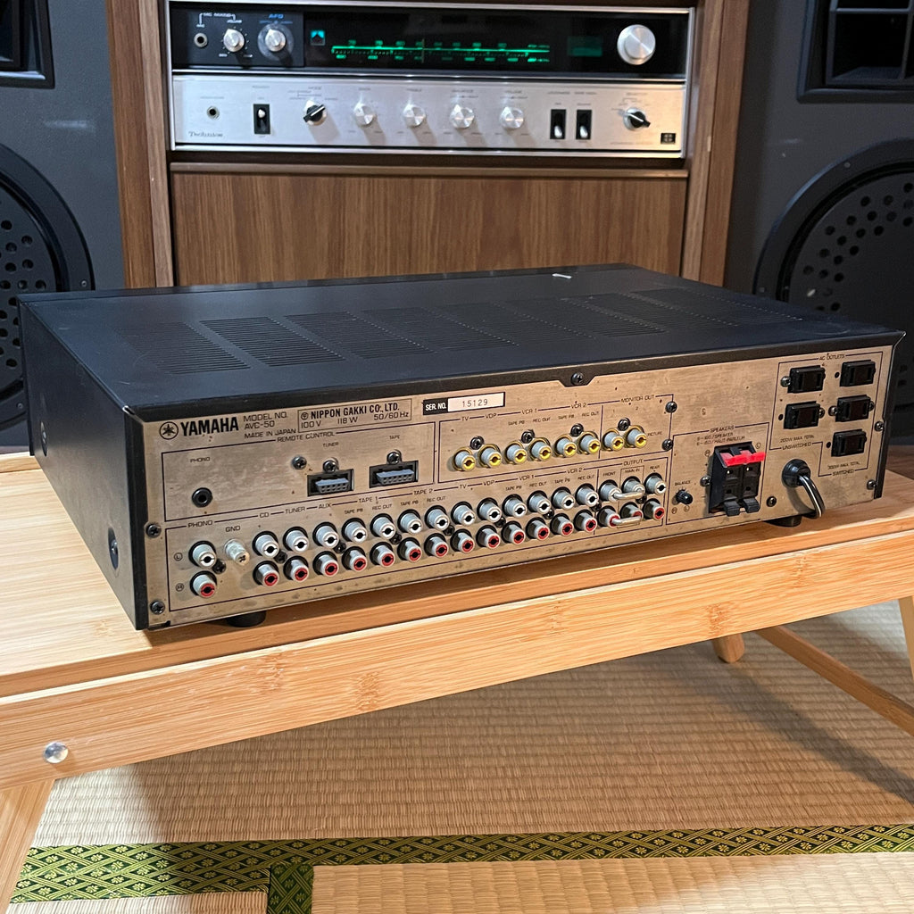 Yamaha AVC-50 Natural Sound AV Control Amplifier | Vintage HiFi Surround Amp | Working