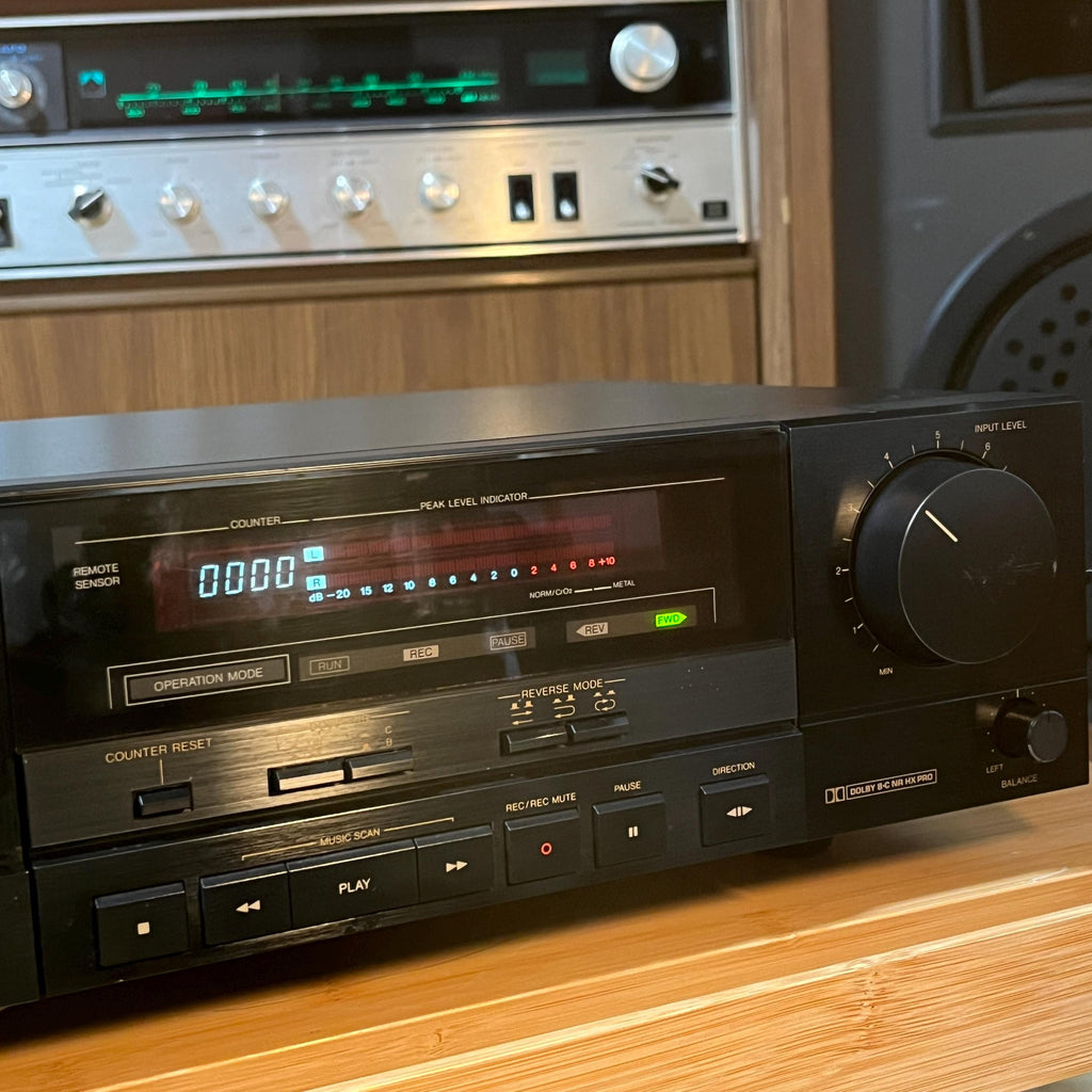 Victor JVC TD-R321 Cassette Deck | Auto Reverse | Dolby HX Pro | Working