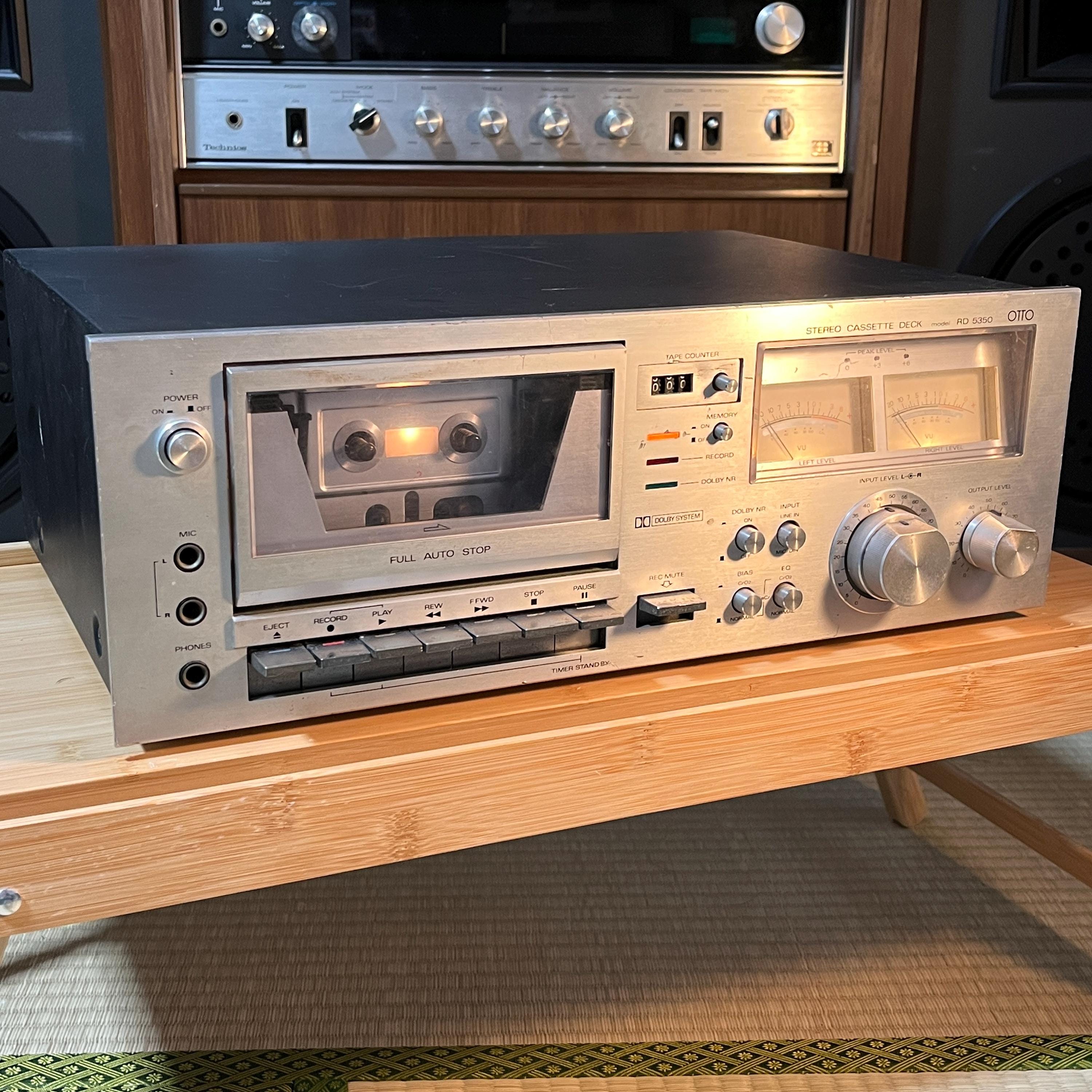 OTTO RD-5350 Cassette Deck | Vintage Sanyo HiFi Tape Deck | For Parts / Restoration