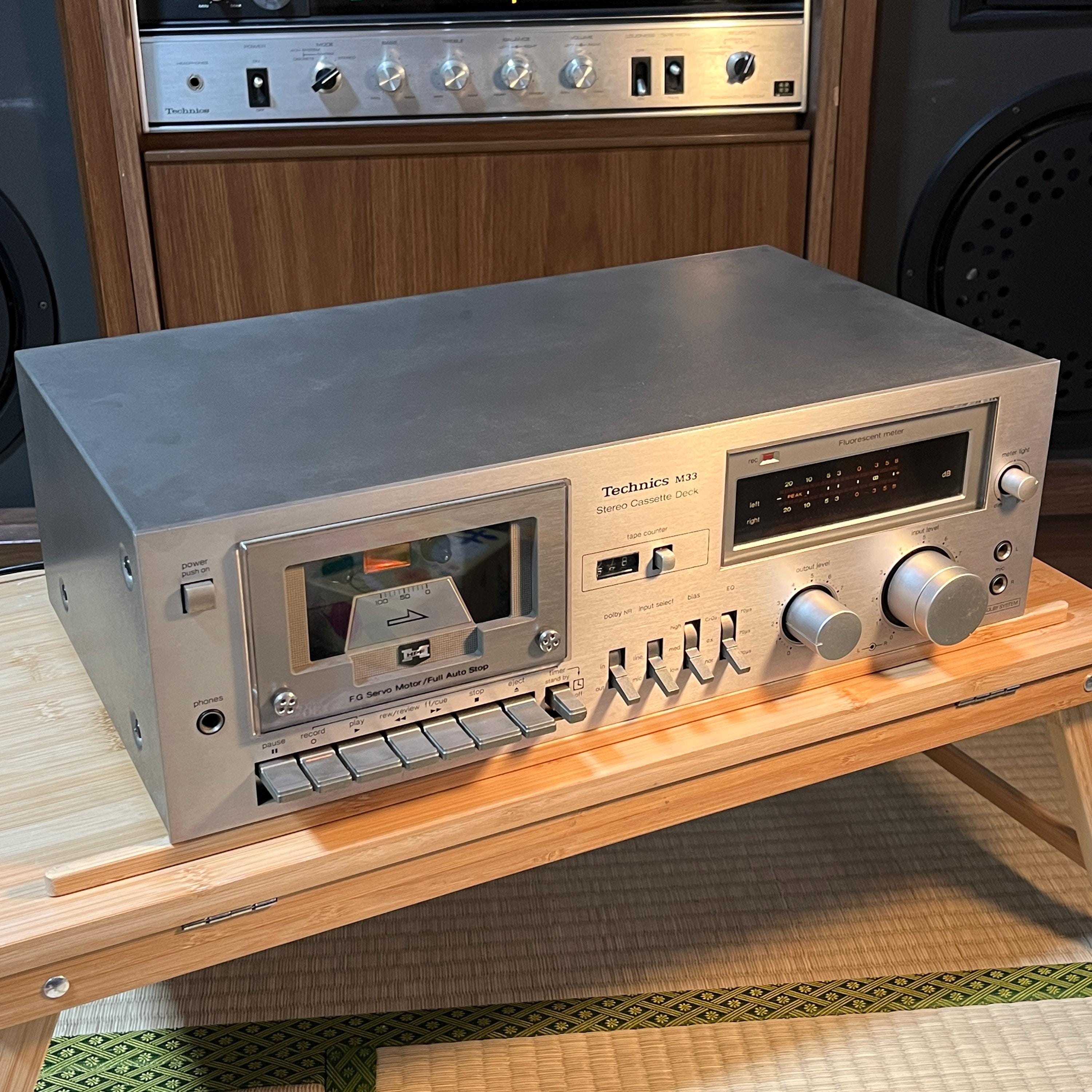 Technics RS-M33 Cassette Deck | Vintage 1979 HiFi Tape Deck | Dolby B | Working