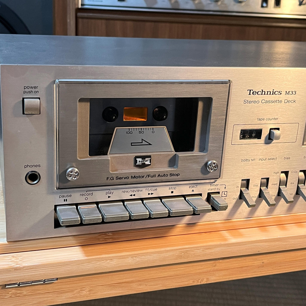 Technics RS-M33 Cassette Deck | Vintage 1979 HiFi Tape Deck | Dolby B | Working