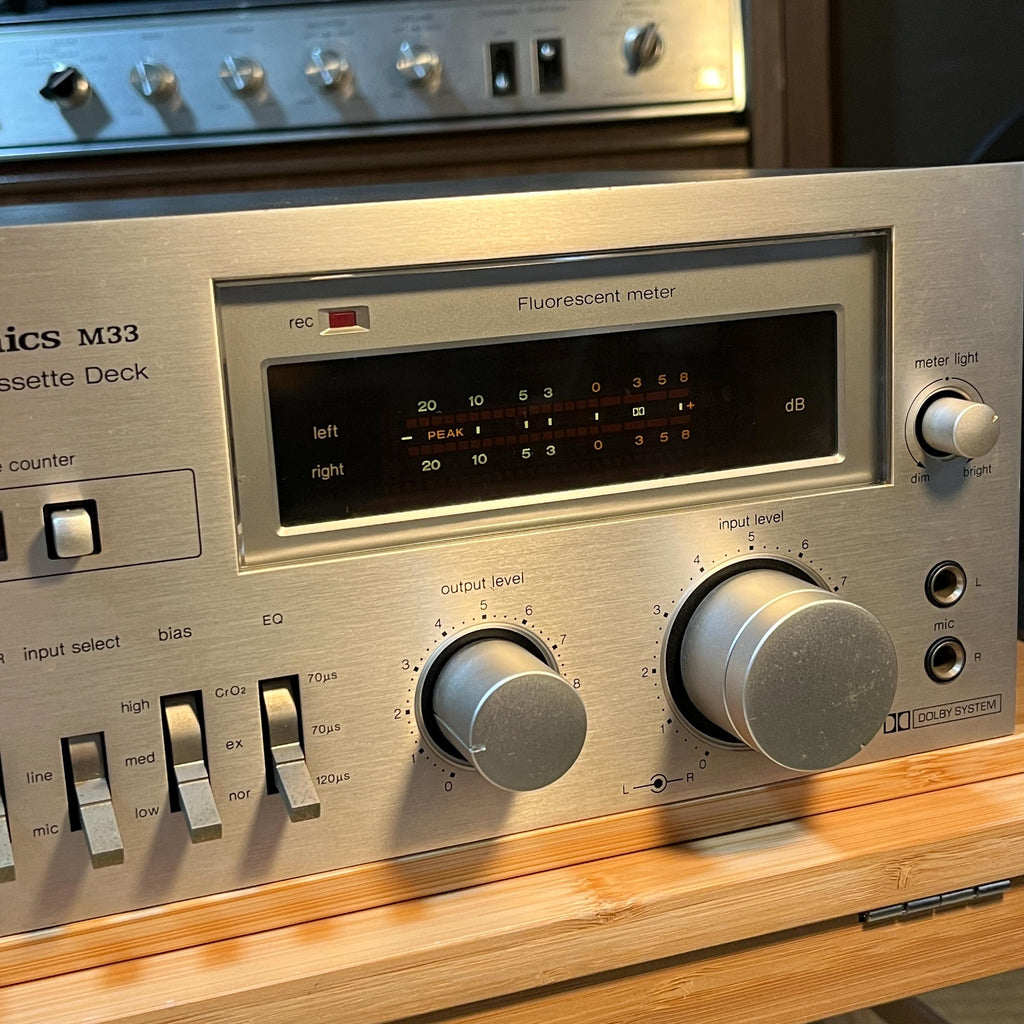 Technics RS-M33 Cassette Deck | Vintage 1979 HiFi Tape Deck | Dolby B | Working
