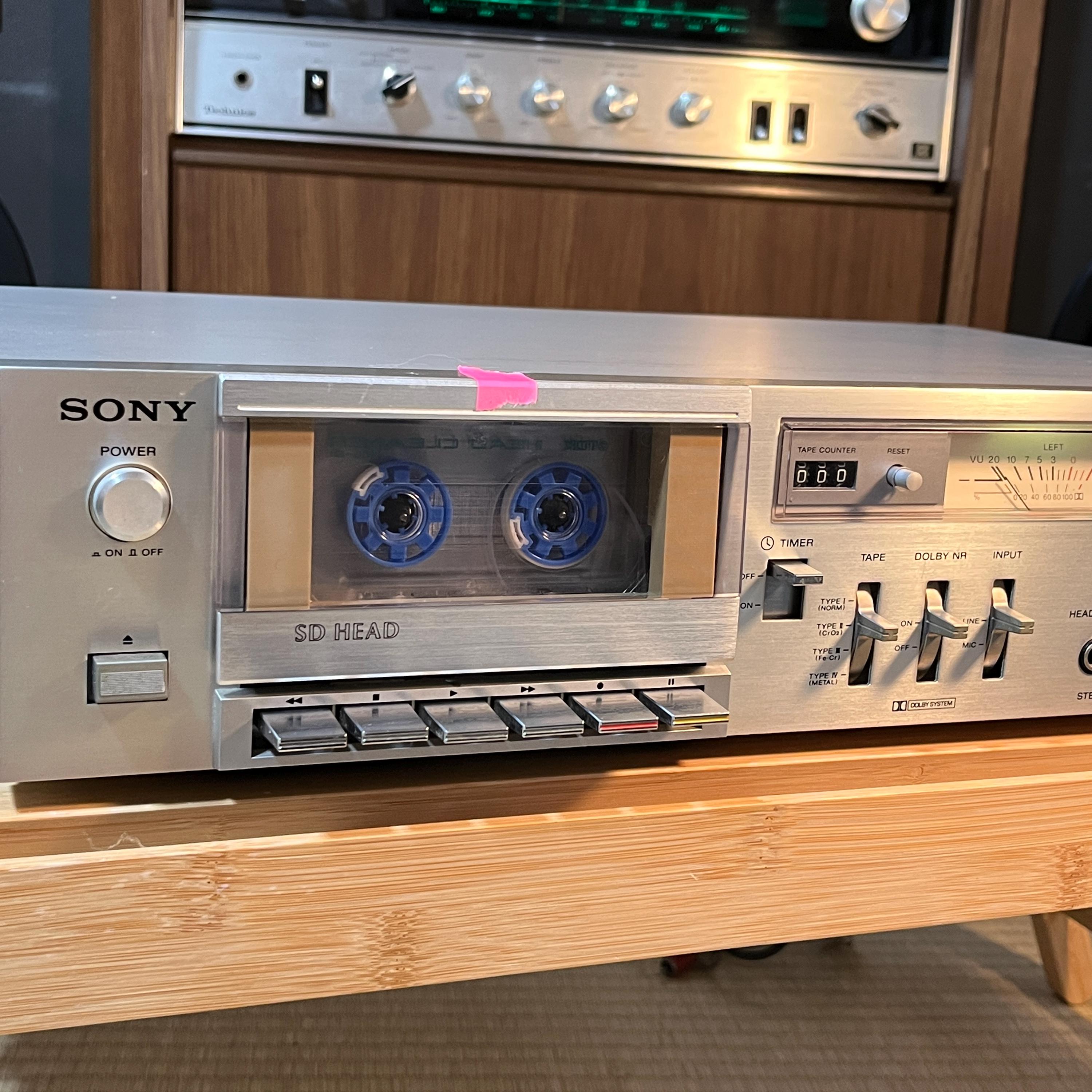 Sony TC-K22 Cassette Deck | Playback Works | Door Issue | AS-IS