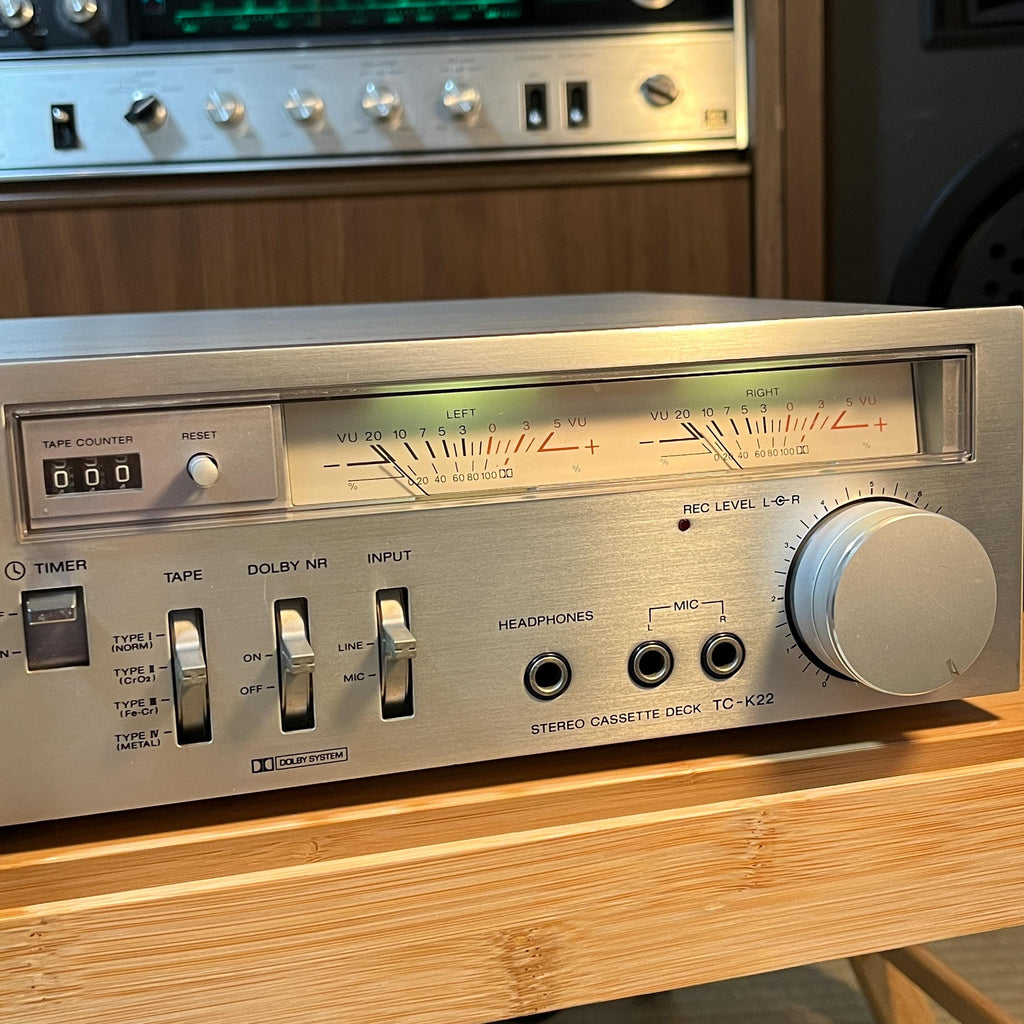 Sony TC-K22 Cassette Deck | Playback Works | Door Issue | AS-IS