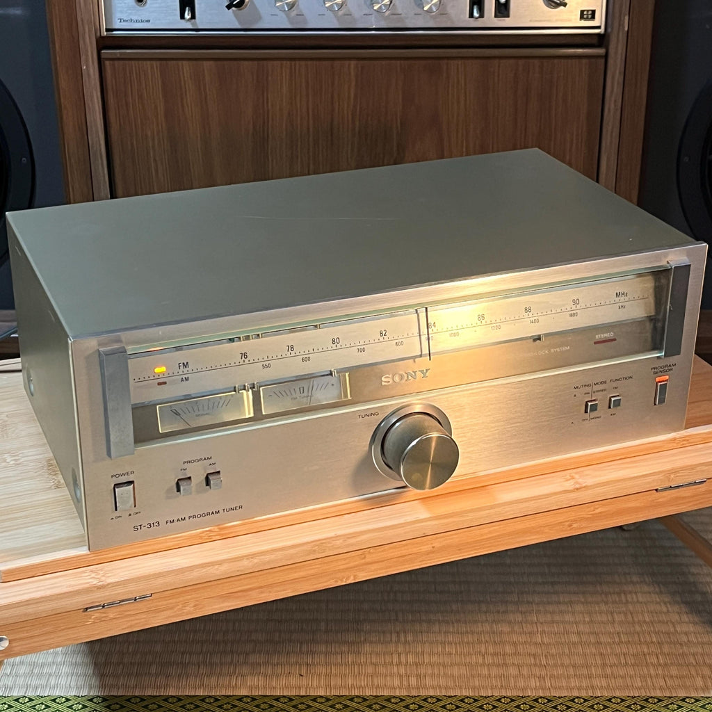 Vintage Sony ST-313 AM/FM Stereo Tuner – Fully Working – Japanese Model 100V