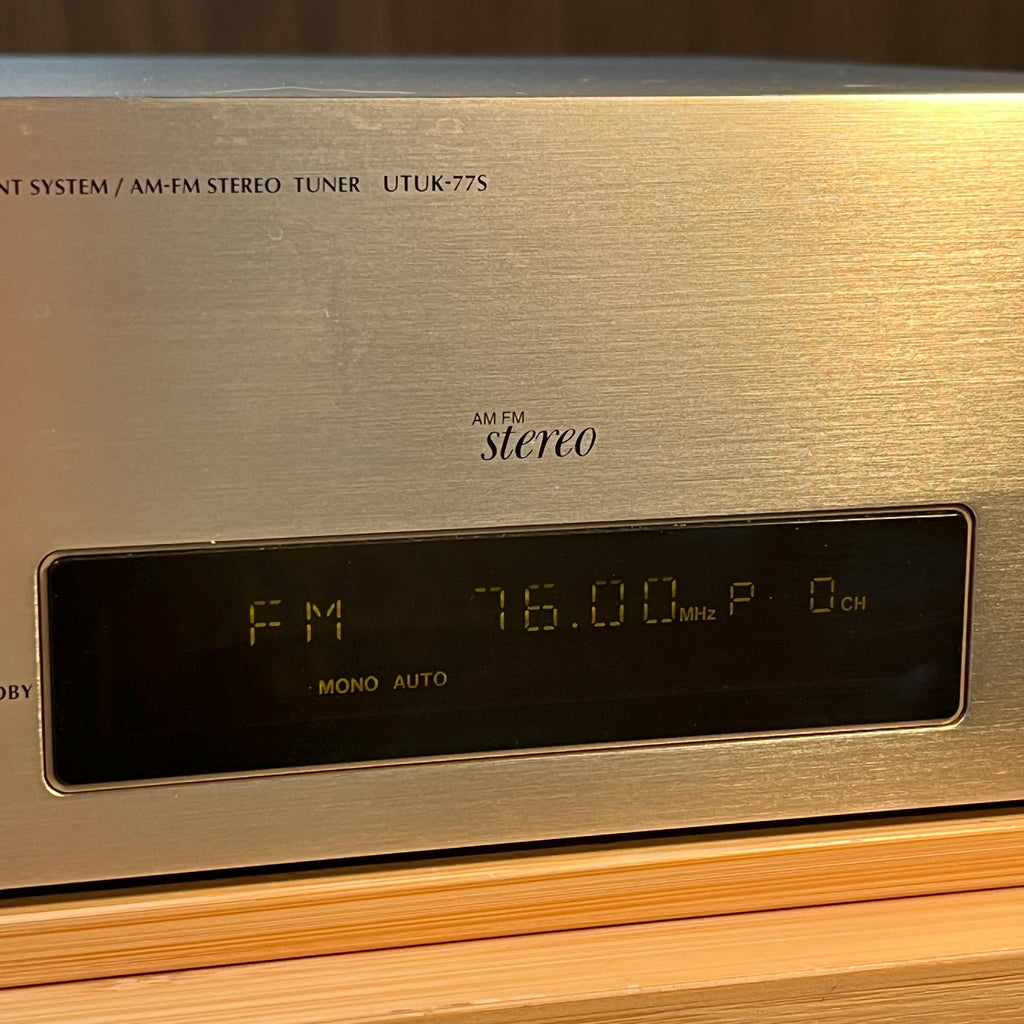 Denon UTUK-77S AM/FM Tuner Unit — 77S Series Hi-Fi Component (Tested, Working)