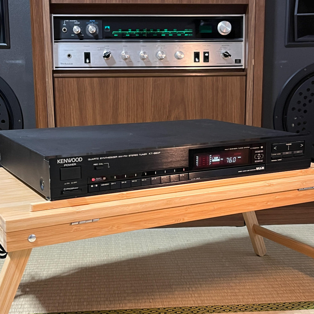 Kenwood KT-880 Quartz Synthesizer AM/FM Stereo Tuner | Vintage HiFi Radio | Tested Working
