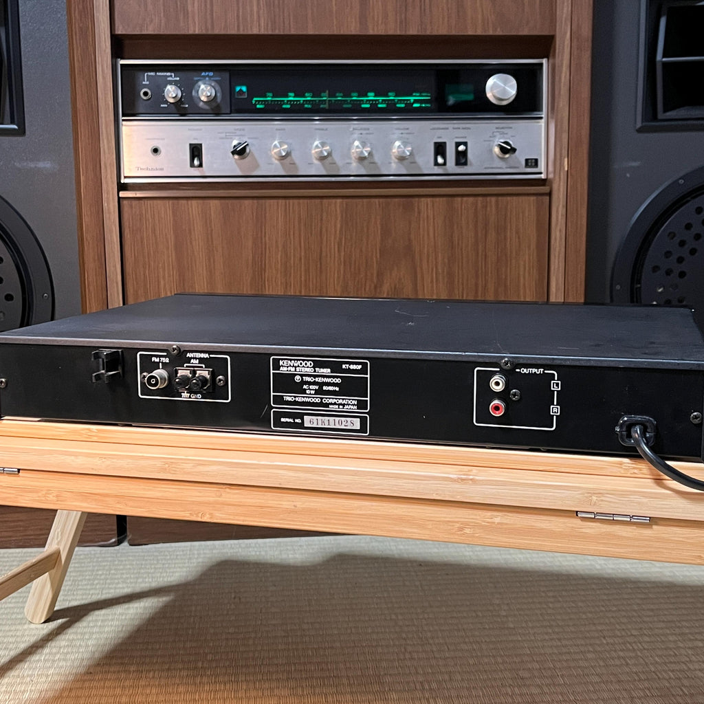 Kenwood KT-880 Quartz Synthesizer AM/FM Stereo Tuner | Vintage HiFi Radio | Tested Working