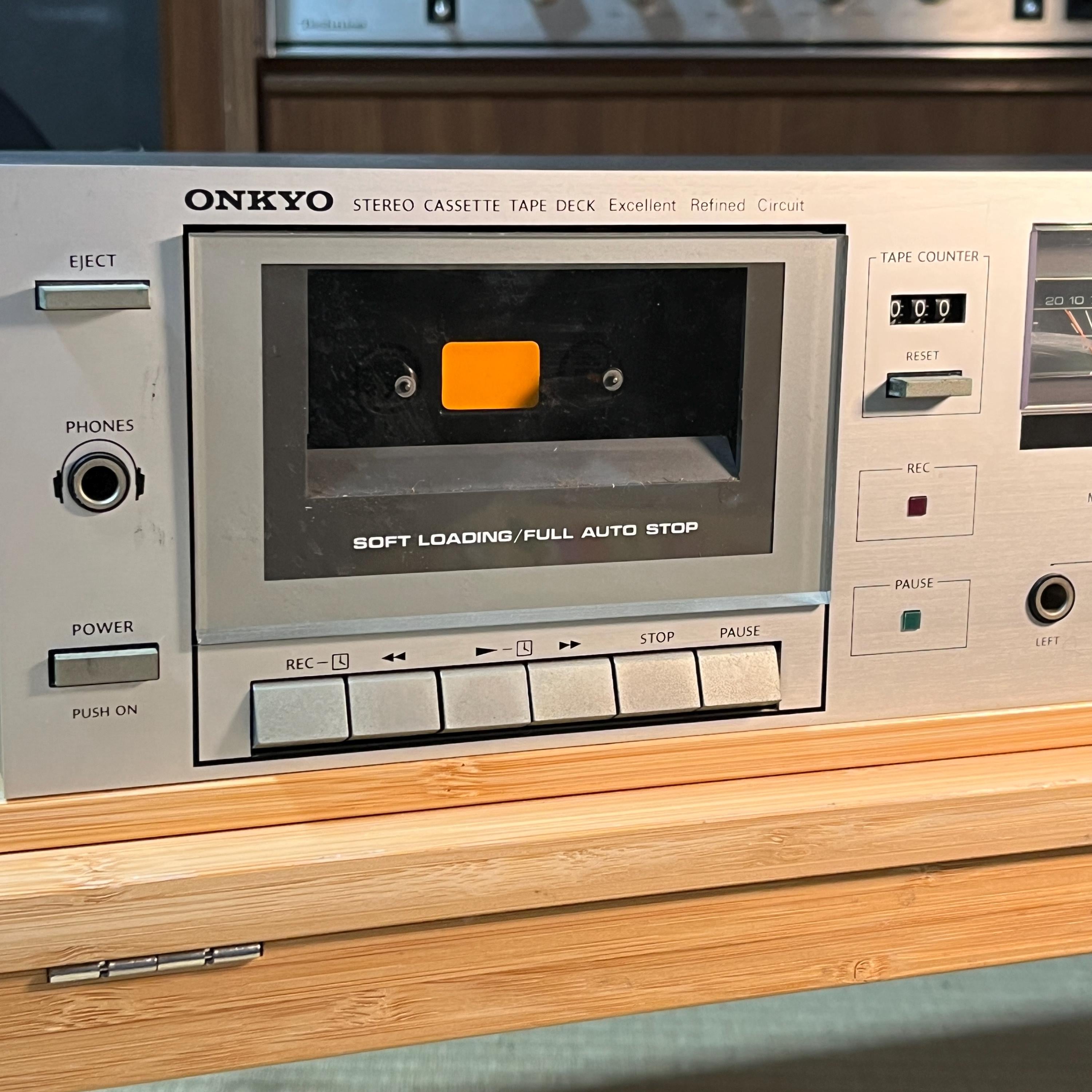 Onkyo TA-440 Cassette Deck | Powers On | Needs Belt Replacement | AS-IS