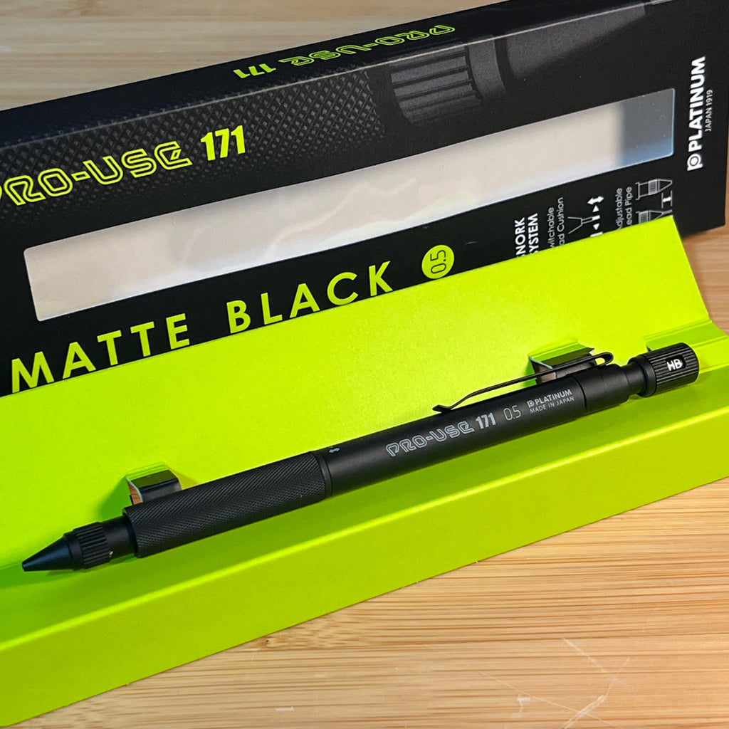 Pro-Use 171 0.5mm Matte Black Mechanical Pencil | NEW | Japanese Drafting Pencil