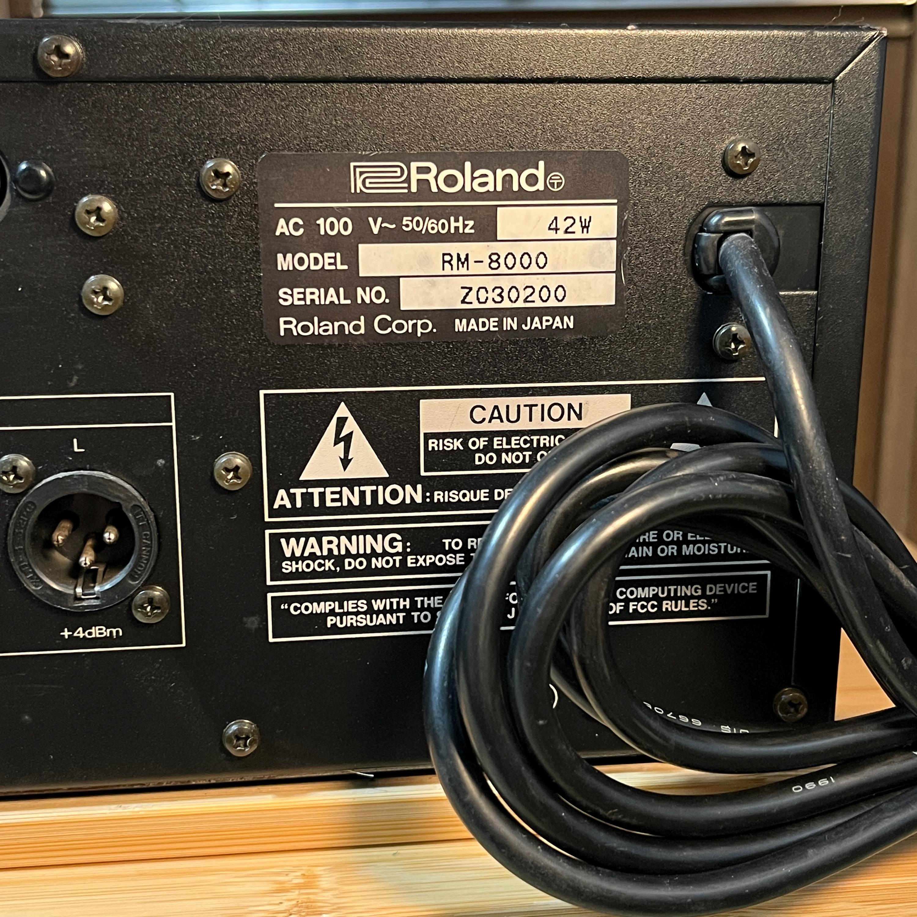 Roland RM-8000 Digital Mixer | Vintage Roland Audio Equipment | Working |