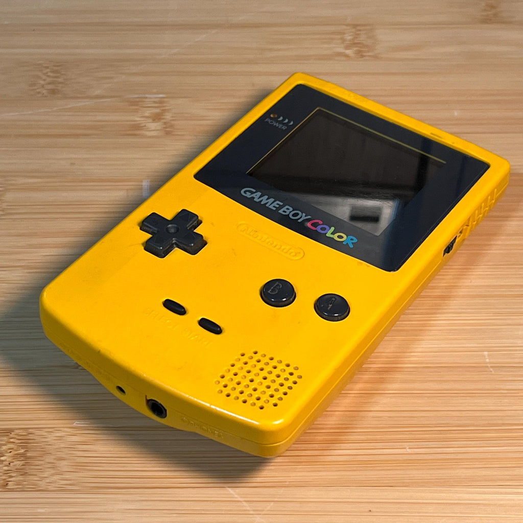 Nintendo Game Boy Color Yellow | Working Handheld Console | Vintage GBC
