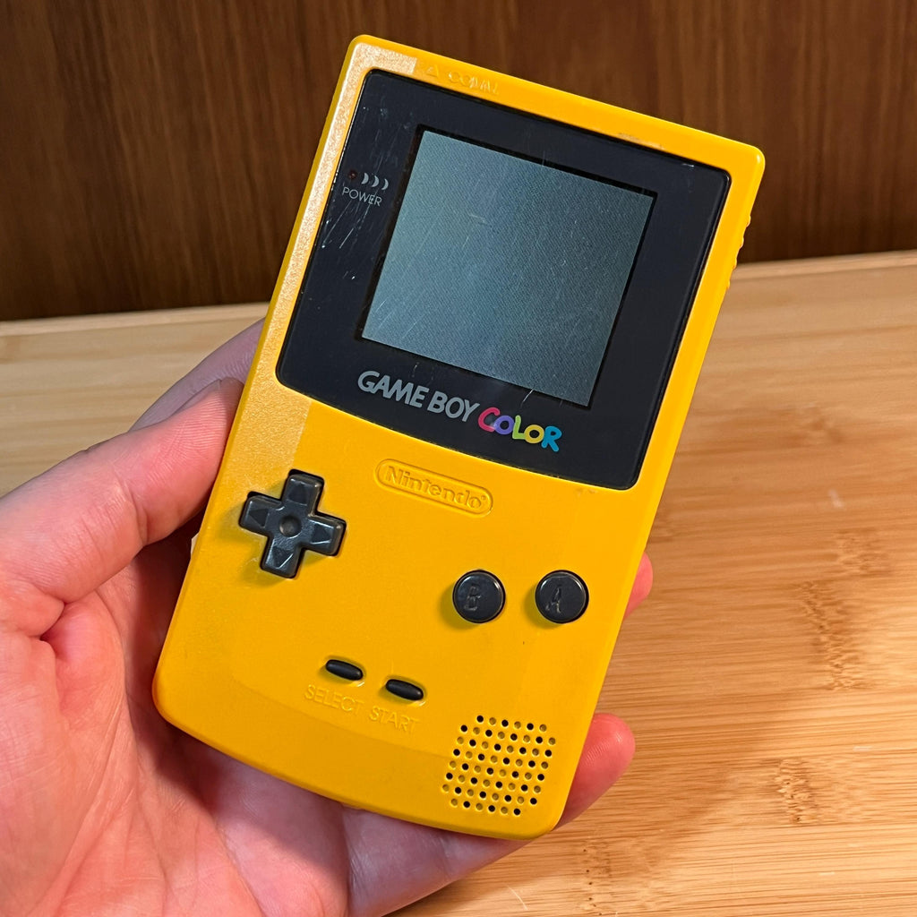 Nintendo Game Boy Color Yellow | Working Handheld Console | Vintage GBC