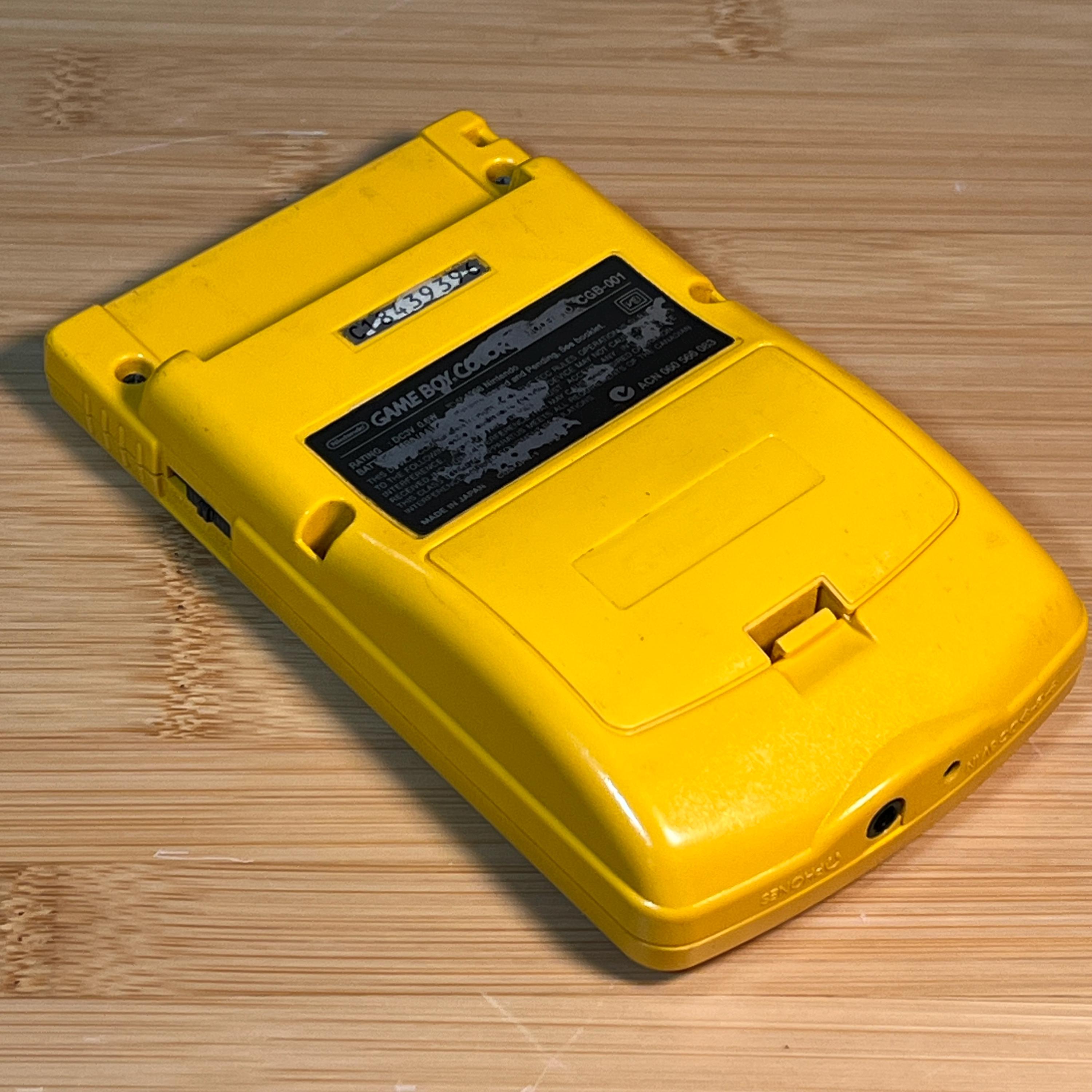 Nintendo Game Boy Color Yellow | Working Handheld Console | Vintage GBC