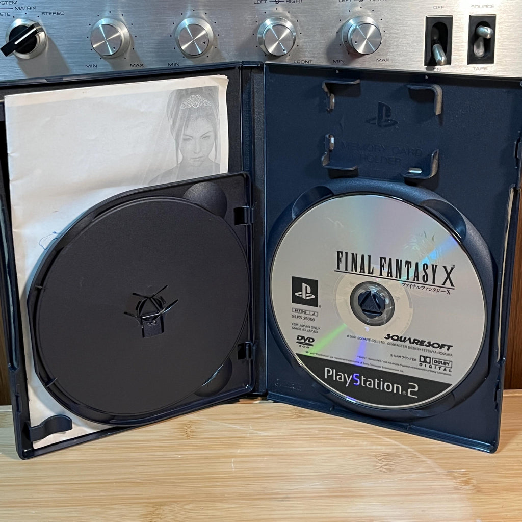Vintage Final Fantasy X Japanese PS2 Game | Bonus DVD Included | Complete With Booklet | Good Condition