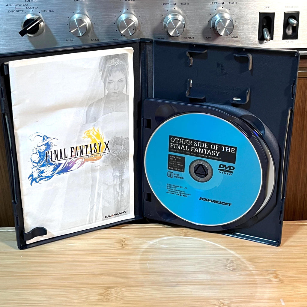 Vintage Final Fantasy X Japanese PS2 Game | Bonus DVD Included | Complete With Booklet | Good Condition
