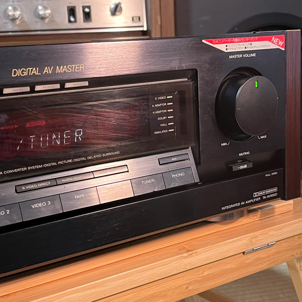 Sony TA-AV900D Digital AV Amplifier | Vintage Surround Receiver | Rare High-End Japanese Model | Working