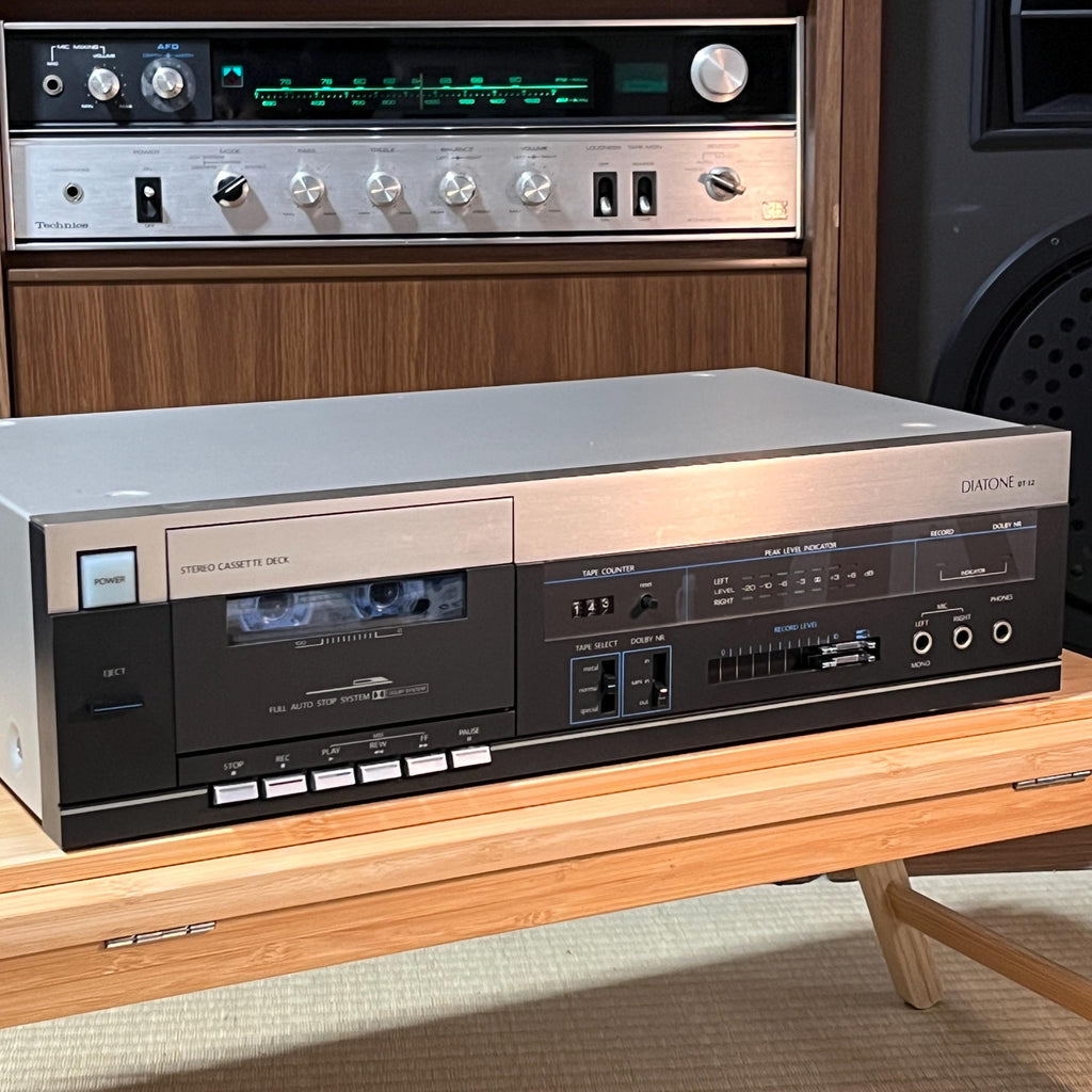 Diatone DT-12 Stereo Cassette Deck | Mitsubishi Vintage Hi-Fi | Fully Working