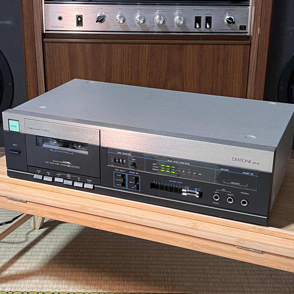 Diatone DT-12 Stereo Cassette Deck | Mitsubishi Vintage Hi-Fi | Fully Working